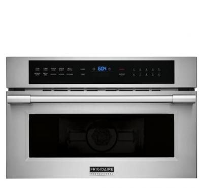 30" Frigidiare Professional 1.6 Cu. Ft. Built-In Convection Microwave Oven With Drop-Down Door - FPMO3077TF
