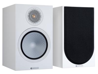 Monitor Audio Silver Series 100 7G Bookshelf Speaker In Satin White - S7G100WH