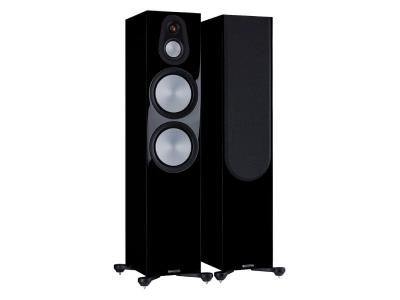 Monitor Audio Silver Series 500 7G Floorstanding Speaker In High Gloss Black - S7G500BG