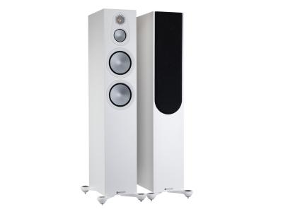 Monitor Audio Silver Series 300 7G Floorstanding Speaker In Satin White - S7G300WH