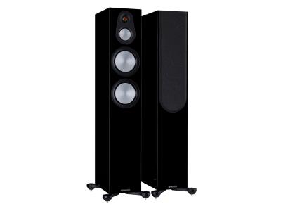 Monitor Audio Silver Series 300 7G Floorstanding Speaker In High Gloss Black - S7G300BG