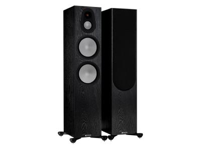 Monitor Audio Silver Series 500 7G Floorstanding Speaker In Black Oak - S7G500BL