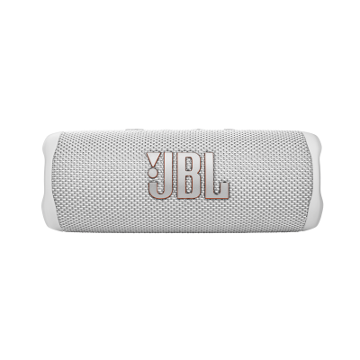 JBL Portable Waterproof Speaker in White - JBLFLIP6WHTAM