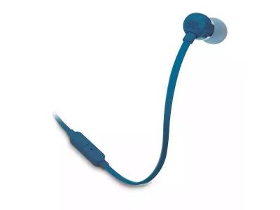 JBL Tune 110 In-Ear Headphones in Blue - JBLT110BLUAM