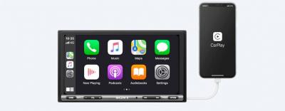 Sony 6.95 Inch Apple Carplay , Android Auto Media Receiver - XAVAX150