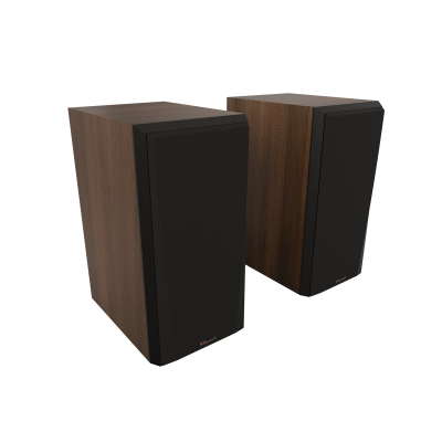 Klipsch Bookshelf Speakers in Walnut - RP500MWII