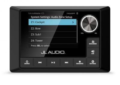 JL Audio Weatherproof Source Unit With Full-Color LCD Display - MM105