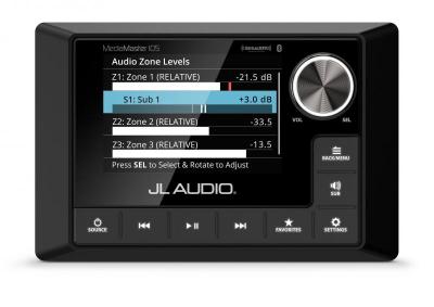 JL Audio Weatherproof Source Unit With Full-Color LCD Display - MM105