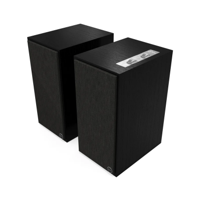 Klipsch Powered Speakers Pair with Bluetooth in Black - THESEVENSB