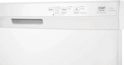 24" Frigidaire Built-in Dishwasher in White - FDPC4314AW