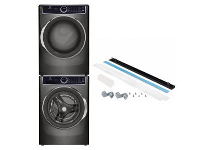 27" Electrolux Stacking Kit and Front Load Washer And Front Load Electric Dryer - STACKIT7X-ELFW7537AT-ELFE753CAT