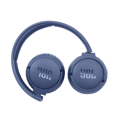 JBL Wireless On-Ear Active Noise-Cancelling Headphones in Blue  - Tune 660NC (Bl)
