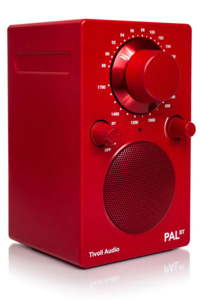 Tivoli Audio Portable Bluetooth AM/FM Radio in Red - PALBTRED