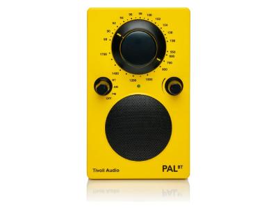 Tivoli Audio PAL BT Bluetooth AM/FM Portable Radio In Yellow - PALBTYELLOW