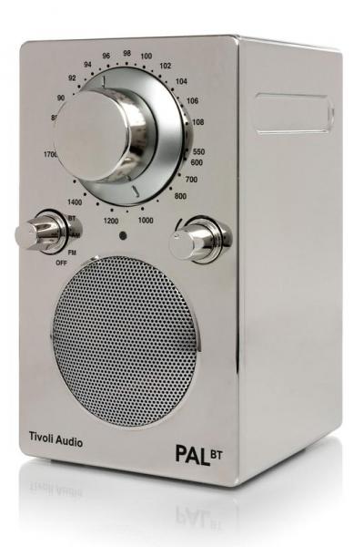 Tivoli Audio PAL BT Bluetooth AM/FM Portable Radio In Chrome - PALBTCHROME