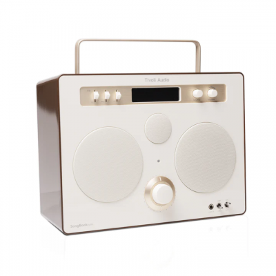 Tivoli Audio SongBook MAX Premium Bluetooth Sound System in Cream / Brown - SBMCRM