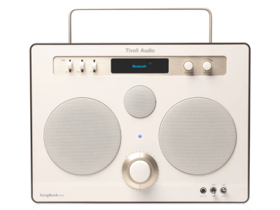 Tivoli Audio SongBook MAX Premium Bluetooth Sound System in Cream / Brown - SBMCRM