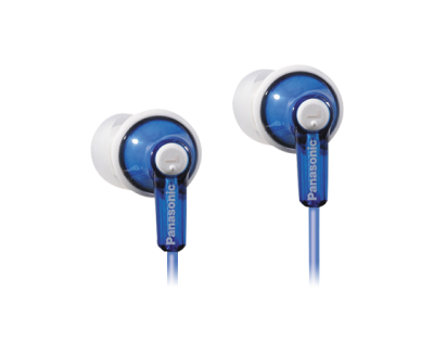 Panasonic ErgoFit Noise Isolating Stereo Earbud Headphones  - RPHJE120(A)