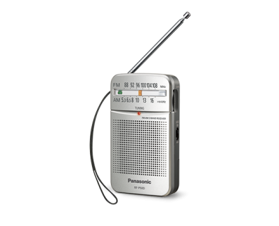 Panasonic Pocket FMAM Radio with Digital Tuner - RFP50