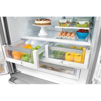 36" Electrolux 22.6 Cu.Ft Counter-Depth French Door Refrigerator EW23BC85KS 